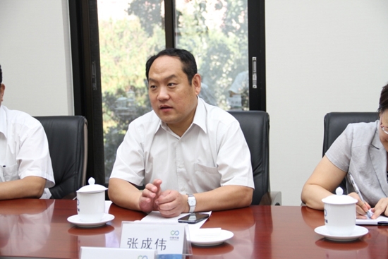 陈曙光副总经理会见肥城市市长张成伟